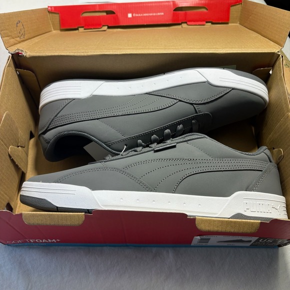 Puma Soft Foam Skate Sneaker Mens Size 11 Gray NEW - Picture 5 of 6